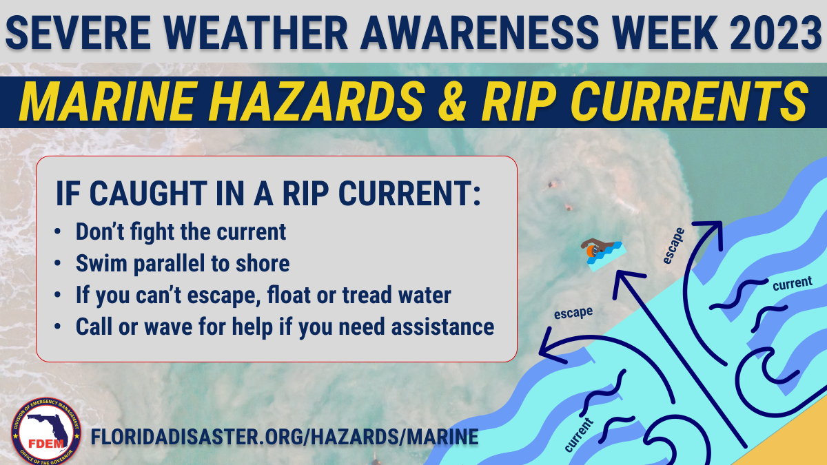 Marine Hazards and Rip Currents